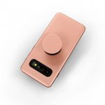 Wholesale Galaxy S10 Pop Up Grip Stand Hybrid Case (Rose Gold)